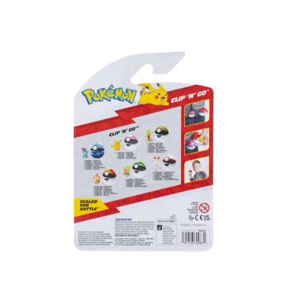 Pokémon PKW3641 Clip 'n'Go Poké Ball - Igamaro & Friends Ball, Official Pokéball - Picture 2 of 3